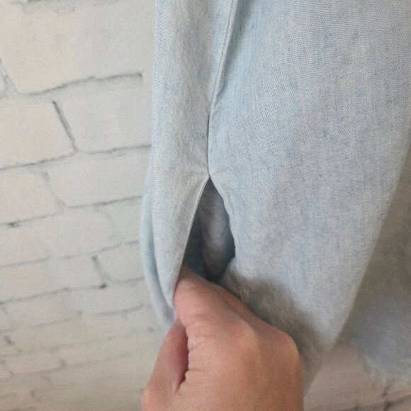 Show Me Your MuMu Sleeveless Light Blue Mini Dress - Picture 9 of 10